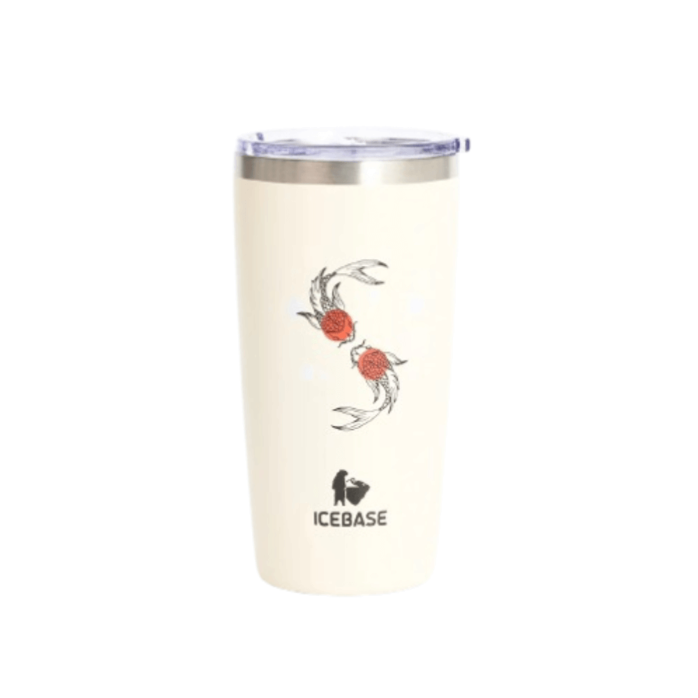 แก้วเก็บความเย็น ICEBASE รุ่น VLP-803BE (BALANCE) ขนาด 600 ML สีเบจ